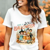 Have a Jolly Halloween Vintage Tri-Blend Shirt