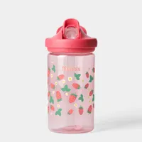 Mini Strawberry Blossom Personalized Mug Water Bottle