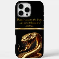 Golden serpent: 2025 wealth symbol iPhone 16 pro max case