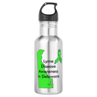 Lyme Disease Awareness in  Delaware Water Bottle