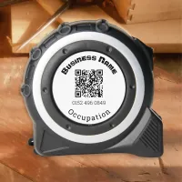 Personalized QR Code Business Work Trade Template Tape Measure