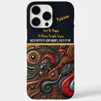 Mesmerizing Eye Design in Dynamic Colors iPhone 16 Pro Max Case