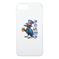 Crow, F-Caw-F Funny Bird Creative Casual iPhone 8/7 Case