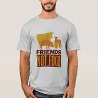 Friends Not Food Farm Animals T-Shirt