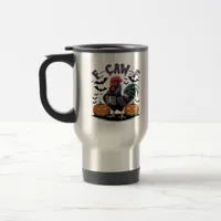 F-Caw-F Humor Crow Funny Gothic Travel Mug