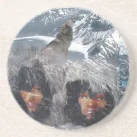 Native Spirit in Alaska Drink Coaster