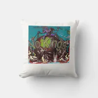 No Kings Classic Modern Minimal Style Throw Pillow