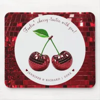 Cherry Delight Valentine's Day Mouse Pad