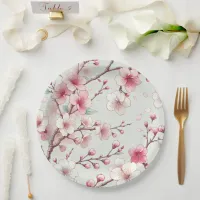 Cherry Blossom Paper Plates