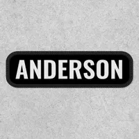 Name Tapes Patch