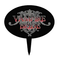 Vampire Bride Cake Topper