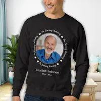 Personalized Picture In Loving Memory Memorial Sweatshirt