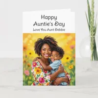 Happy Auntie's Day | Fourth Sunday of July  Card