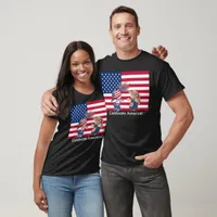 Celebrate America Vintage Kids USA Flag Holiday T-Shirt