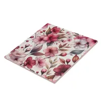 Cherry Blossom Ceramic Tile