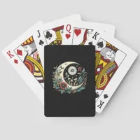 Aesthetic Goblincore Cottagecore Mushroom Minimal  Poker Cards
