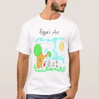 Add your Child's Artwork to this Shirt