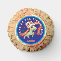 Adorable Blue Fire Horse Lunar New Year Lion Dance Reese's Peanut Butter Cups