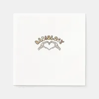 Radiology Skeleton Heart Hands Classic Style Napkins