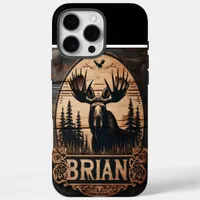 Brian's Moose Wood Sign iPhone 16 Pro Max Case