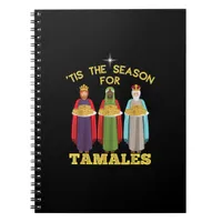 Tis Season For Tamales Funny Mexican Christmas Notebook