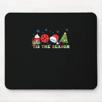 Tis The Season For Pickleball Iii Modern Aesthetic Mouse Pad
