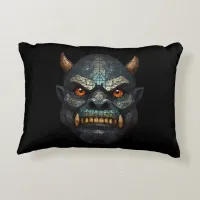 Goblin and Orc Portrait  Accent Pillow