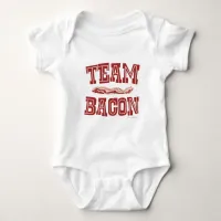 Team Bacon Baby Bodysuit