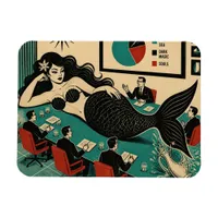 Mid Century Sea Witch on Corporate Meeting Day Magnet