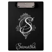 Personalized Monogram Initial  Clipboard