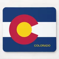 Colorado State Flag Mouse Pad