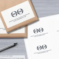 Custom Logo Promotional Business Labels