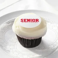 Senior Graduation Block Letter Class of 2019 Edible Frosting Rounds