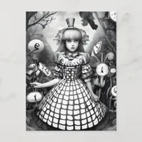Nightmare in Wonderland Postcard