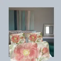 Blush Pink Roses Duvet Queen Size