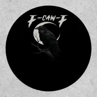 Funny Crow Retro Classic Style Patch