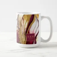 Abstract Sparkling Wedding Wine Red ID1018 Coffee Mug