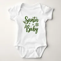 Santa Baby - Christmas Baby Bodysuit