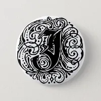 Monarchia "J" Pinback Button