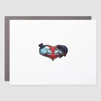 Till Death Do Us Part (Back Bg Variant) Graphic Car Magnet