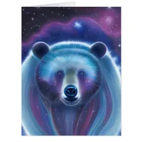 Cosmic Bear All Occasions Greeting Card