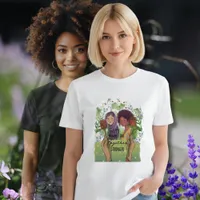 Together Stronger Womens Day Portrait with Roses Tri-Blend Shirt