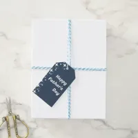 Retro Stars "Happy Father's Day" Gift Tag
