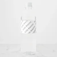 Customize Add Name Photo or Artwork Water Bottle Label