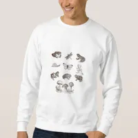 Cottagecore Aesthetic Mushroom Academia Frog Gobli Sweatshirt