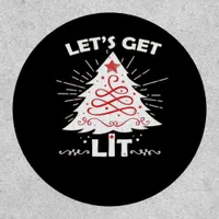 Let's Get Lit - White Essential Patch