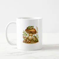 Aesthetic Frog Mushroom Cottagecore Goblincore Coffee Mug