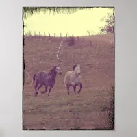 Greys Gallop Poster