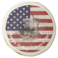 Flag and Symbols of United States ID155 Sugar Cookie