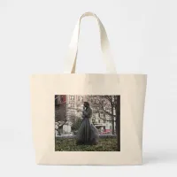 Eleanor Roosevelt Monument Large Tote Bag